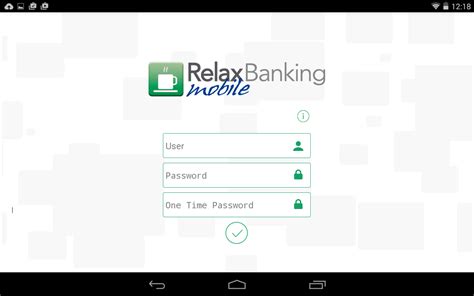 relax banking app.